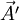 \displaystyle \vec{A'}