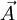 \vec A